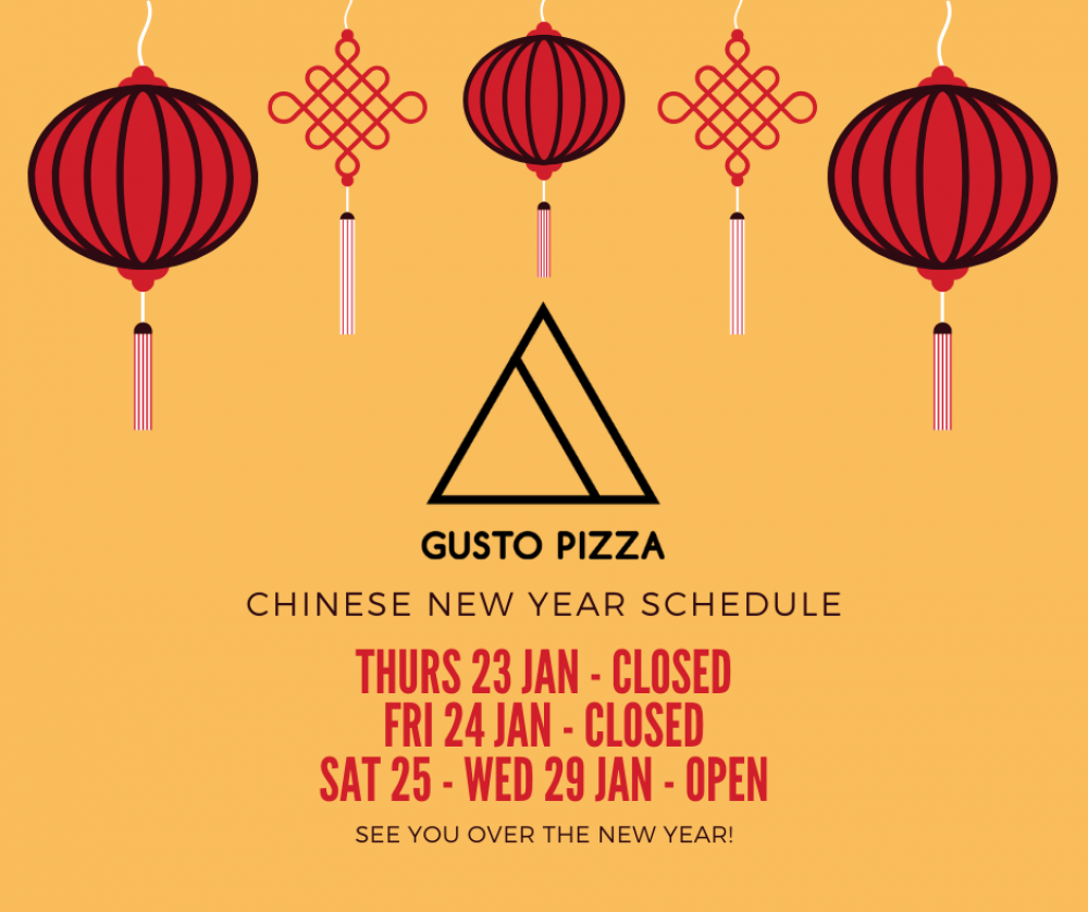 Chinese New Year opening times